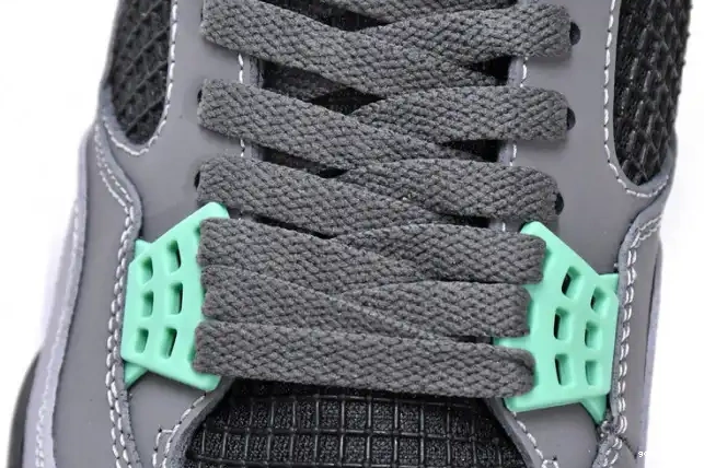Rep 308497-033 Jordan 4 Retro Glow Green Air 0408
